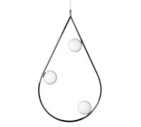 Pholc Lámpara de techo Pearls 80 níquel