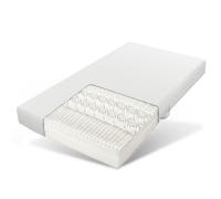 phosir Colchón de espuma fría 90 x 200 H2/H3 7 zonas, reversible, 20 cm de altura, funda lavable a 60 °C, transpirable, ergonómico, fibra climática