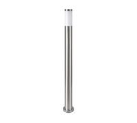 Piantana LED Exterior E27 Redonda Níquel Satinado IP44 V-TAC VT-838-110