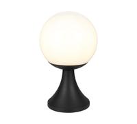 Piantana LED Exterior E27 V-TAC VT-1230 Difusor Lámpara Negro IP44 Aluminio