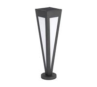 Piantana Solar LED Jardín 2W Negro Lámpara Exterior Luz Cálida V-TAC
