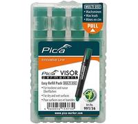 Pica 991/44/sb - estuche de 4 minas visor permanente amarillo en blís