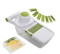 Picadora de Alimentos - Máquina de corte portátil manual multifuncional | Picadora y ralladora de verduras - Para cortar y picar alimentos en la cocina