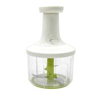 Picadora Manual de Alimentos, Procesador de Verduras y Hierbas para Cocina, Cortador de Cebolla, Ajo, Frutos Secos y Frutas