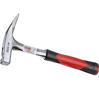 Picard 0059000 Martillo de carpintero para trabajos de tejado, color negro, plata, rojo