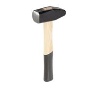 PICARD Martillo de forja forma corta Nr. 1c ES 1250 g | Martillo carpintero | Artesanal alemán con mango de fresno | Forjado a mano con acero especial | Precisión y control en cada golpe