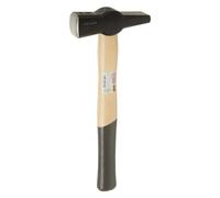 PICARD Martillo de forja forma sueca Nr. 8a ES 1000 g | Martillo artesanal alemán con mango de fresno curvado | Forjado a mano con acero especial | Equilibrio y precisión profesional