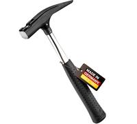 PICARD VPA-GS Martillo de carpintero para trabajos de tejado | Negro | Aprobado por GS y certificado VPA, protección contra la corrosión, mango ergonómico, longitud de 320 mm