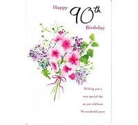 Piccadilly Greetings A10543 - Tarjeta de felicitación de cumpleaños (90 x 15 cm), diseño de edad