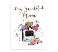 Piccadilly Greetings K70023 - Tarjeta de cumpleaños contemporánea de lujo, 20,3 x 15,2 cm, diseño de Koko