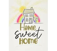 Piccadilly Greetings Modern New Home Sweet Home - Tarjeta de felicitación (20,3 x 15,2 cm)