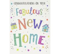 Piccadilly Greetings Modern Regal Publishing - Tarjeta de felicitación para el nuevo hogar, 20,3 x 15,2 cm