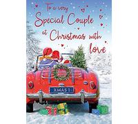 Piccadilly Greetings Regal Publishing - Tarjeta de Navidad para pareja (22,8 x 15,2 cm), diseño de pareja