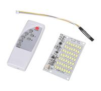 Piceioep 25W / 40W / 60W / 100W / 200W LED Panel de Control de iluminación Solar Lámpara de Tablero Tablero Integrado con Control Remoto para luz de Paisaje Exterior Luz de Panel Solar con
