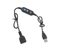 Piceioep Cable de Temporizador USB con función de sincronización Ajustable de 1 a 12 Cable de alimentación Adecuado para Luces LED y Ventilador de refrigeración Cable de Reloj de Ciclo