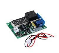 Piceioep Módulo de conmutación de AC55V a 270V con Temporizador Ajustable Retardo de Salida/temporización/Disparador de Ciclo de 10A para Control de automatización Módulo de Cambio de transmisión de