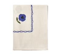 Pick a Poppy Madelen Möllard Pansy mantel de mesa Blue 250x150 cm