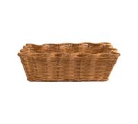 Pick a Poppy Scallop Rattan cesta Natural. 20x30 cm
