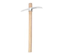 Pickaxe | Pico doble de acero inoxidable | Pico pequeño | Para jardinería, silvicultura, agricultura, prospección, camping, extracción de hielo, tierra, raíces, arbustos, agujeros