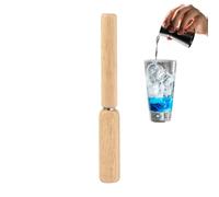 Pico De Hielo - Herramienta De Pico para Romper Hielo | Picos Rompehielos De Acero Inoxidable con Mango De Madera | Herramientas De Bar Y Cócteles Antideslizante para Barman, Afeitado De Hockey sobre