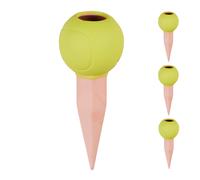 Picos de riego pelota de tenis Conos autorriego amarillos 4 estacas autorriego