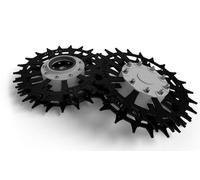 Picos para AMBROGIO L25I PROTECH, L35I PROTECH, L250I ELITE L250I ELITE - Acero inoxidable 3 mm - Ruedas motrices para máxima tracción y agarre - Inoxidable