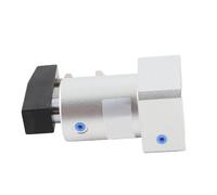 Picysa Cilindro Neumático Giratorio, Herramienta de Sujeción Duradera en ángulo de 90 Grados para un Trabajo Eficiente de Prensado de Esquinas, Aleación de Aluminio de 25mm (ACK25-90R)