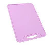 Picysa Tabla de Cortar de Silicona Tabla de Cortar Antideslizante Portátil para Acampar y Actividades Al Aire Libre 11,7 X 8,6 X 0,2 Pulgadas (Púrpura)