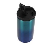 Picysa Taza de café con Aislamiento de Color Degradado de 350 Ml, Botella de Agua Antideslizante de Acero Inoxidable para Bebidas Diarias (#2)