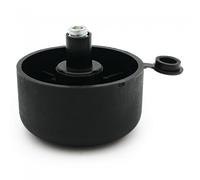 PIE NIVELADOR REGULABLE MANTENE Ø50 H17 NEGRO