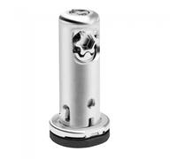 PIE NIVELADOR REKORD TECH H25 B/RED. REGULABLE 10mm MAX. BASE REDONDA.