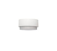 Abrila Kenya Blanco / Gris - Lámpara Pie Salón Moderno 1Xe27