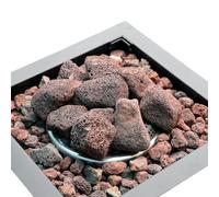 Piedra de Lava para Barbacoa 2 kg - Auténtica Piedra Volcánica Ligera y Porosa - Retiene el Calor y Distribuye la Temperatura Uniformemente - Ideal para Parrillas a Gas y Carbón tamaño 3-5 cm