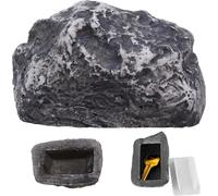 Piedra Escondida para Llaves con Compartimento Secreto, Piedra Falsa de Resina Sintética, Caja Fuerte para Llaves Exterior, Escondite de Llaves para Exteriores
