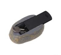 Piedra Falsa Llaves Exterior Resina Impermeable Jardín(2PCS)