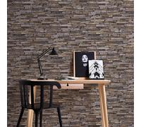 Piedra Natural Pizarra Papel 10m Pared Decoración Nuevo A.s. Creation (9142-17)
