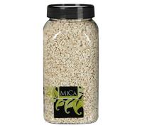Piedras decorativas (Crema, Tamaño de grano: Ø 2 - 3 mm, 1 kg)