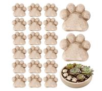 Piedras Decorativas Resina Adorable en Forma de Pata de Gato