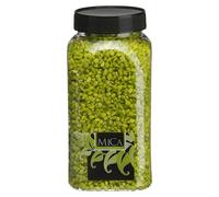 Piedras decorativas (Verde, Tamaño de grano: Ø 2 - 3 mm, 1 kg)