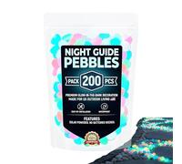 Piedras Luminosas De Exterior 200 Piezas De Decorativas Para s Y