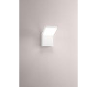 Piega - Lámpara de pared LED de 20W, temperatura de color: 3000 K, 4000 K, 6000 K, flujo luminoso: 1600 lm, grado de protección IP65, color blanco - Perenz