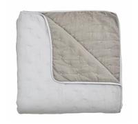 Pierre Cardin® Colcha cama 135 cm, 3 Pieza, 100 % poliéster, Gramaje 300 g/m², Tamaño funda de cojín 50 x 70 cm, Medidas Aproximado de la colcha 235 x 270 cm. Modelo Lorena, Color Blanco