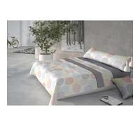 Pierre Cardin® Juego de Sabana 3 Piezas, sabanas 135 x 200 cm, 100% poliéster, Gramaje 190g/m², Sabana encimera 210 x 270 cm, Fundas de Almohada 45 x 155 cm, CORALINA DORIS Gris