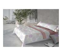 Pierre Cardin® Juego de Sabana 3 Piezas, sabanas 90 x 200 cm, 100% poliéster, Gramaje 190g/m², Sabana encimera 160 x 270 cm, Fundas de Almohada 45 x 110 cm, CORALINA DORIS Rosa