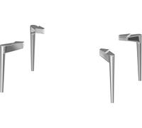 Pies de zócalo Duravit Sivida, 4 piezas, SV9053010100000, Color: cromado