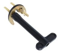 Pieza de Herradura de Grifo de Cobre, Kit de Montaje M11 M9 | Antiaflojamiento, Instalación Fácil, para Lavabo y Fregadero, Acabado Pulido, Cobre y Latón