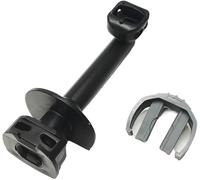 Pieza de repuesto de tubo de salida de codo limpiador de alta presión con abrazadera para Karcher K2, K3, 4.064-047.0, 40640470, 5.064-110.0, 5064110, accesorios de lanza de arandela (1 unidad)