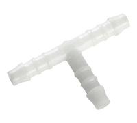 Pieza en T GARDENA: accesorios de manguera de plástico, para una conexión simple de manguera y ramificación de mangueras de 4 mm (7300-20)