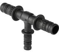Pieza en T Geberit Mepla reducida PVDF d32-20-26