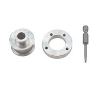 Piezas de conversión de lijadora de banda para sierra de 12 V 2522-20, kit adaptador de archivo de banda de 1/2 pulgada x 18 pulgadas, juego de actualización de metal para herramienta inalámbrica